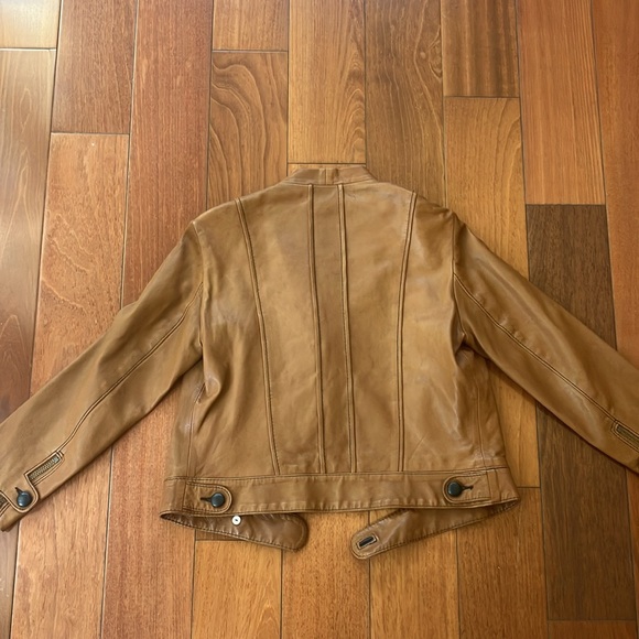 3.1 Philip Lim Brown Leather Jacket - Picture 12 of 12